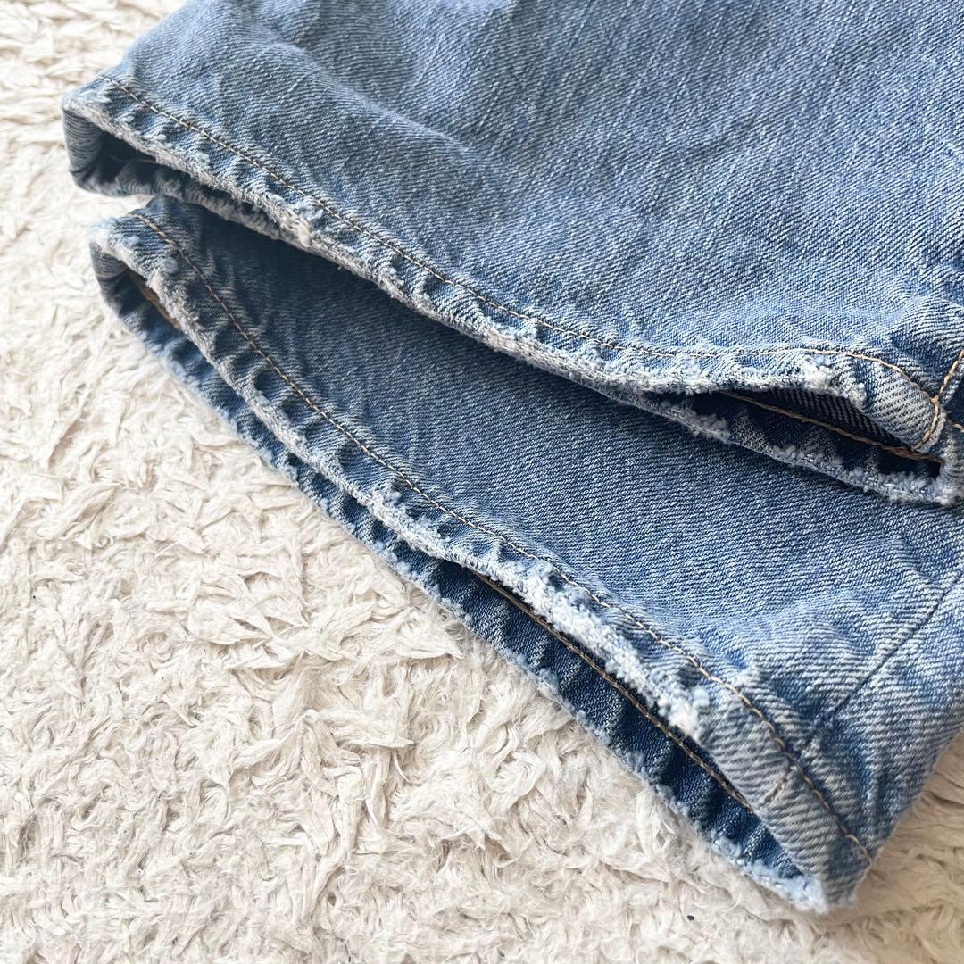 45R 極美品 おこめデニムの茜（加工）28