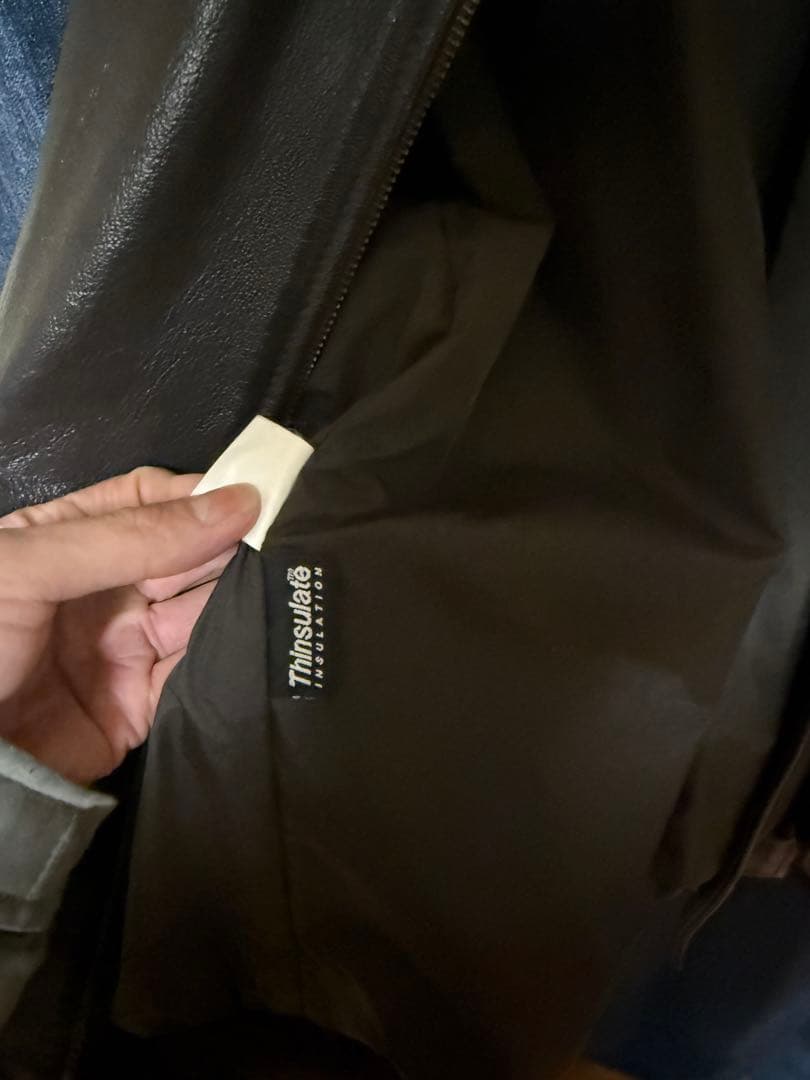 L.L.Bean LLビーン レザージャケット XLサイズ A2 USA製