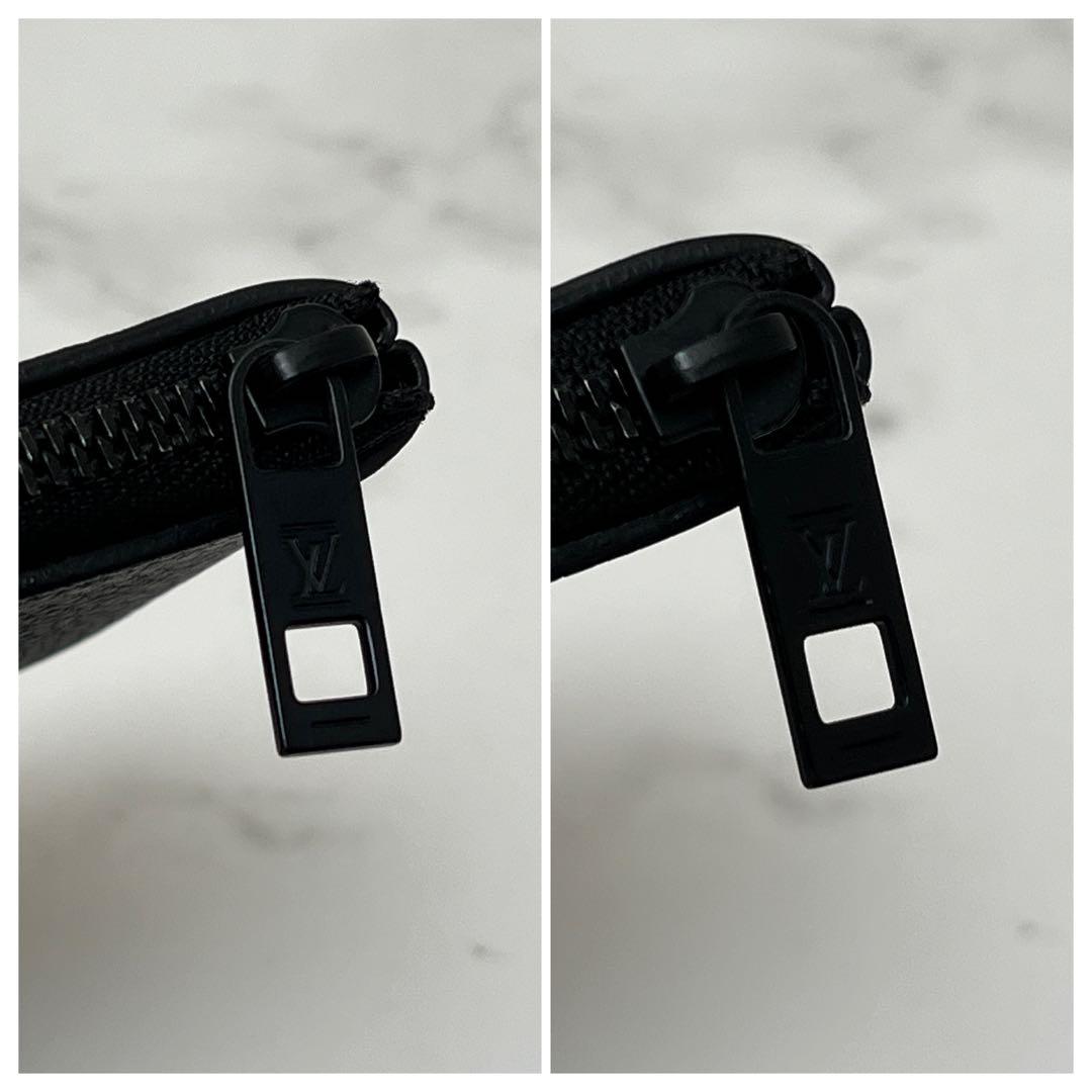 ルイヴィトン ケース LVアエログラム ポシェット・クレ ブラック