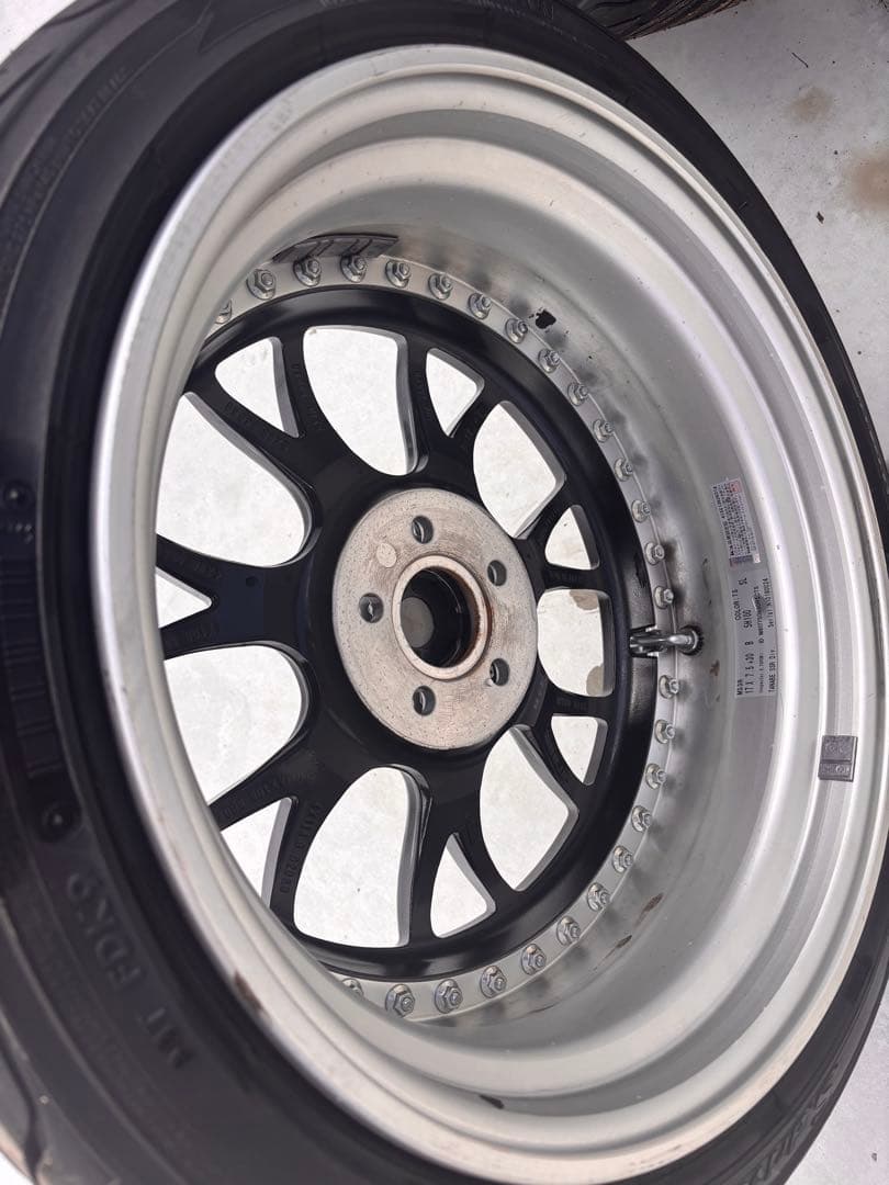 【カズ】SSR Professor MS3 ホイール 4本セット タイヤ付