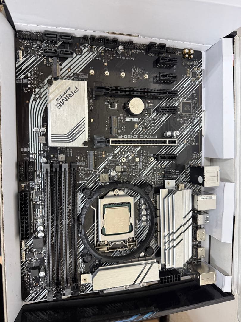 ASUS PRIME Z490-P + Core i7-10700K ジャンク