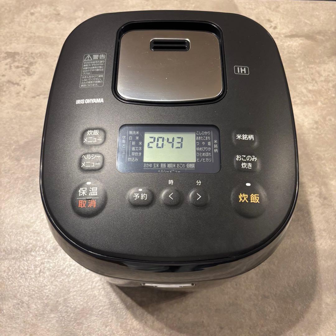 2024年製　アイリスオーヤマ　IHジャー炊飯器　一升炊き RC-IK10-B