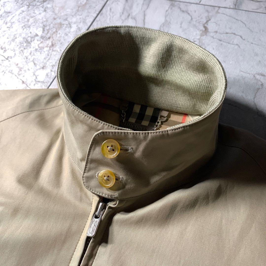 90s Burberrys ギャバジン スイングトップ ハリントンジャケット M