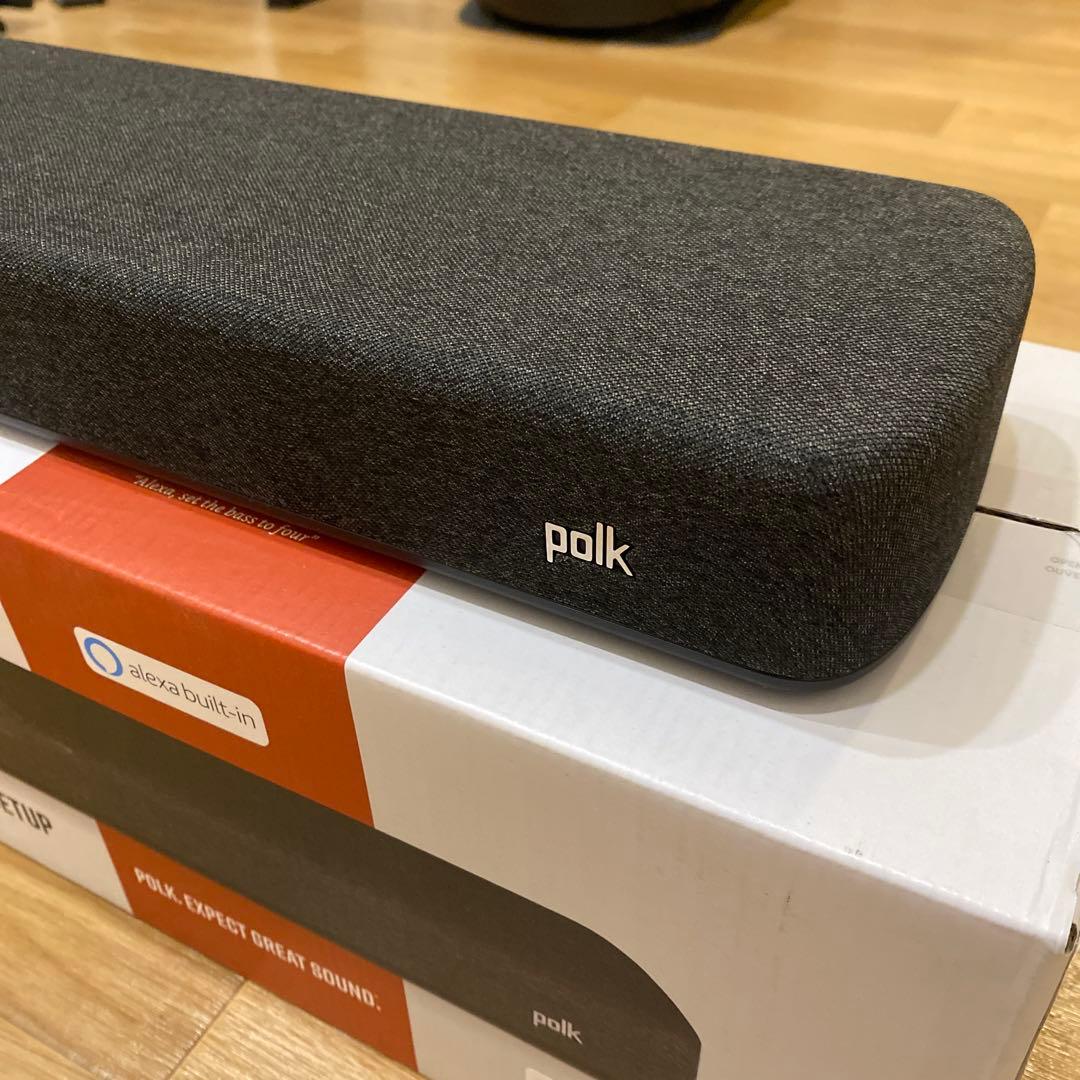 Polk Audio React サウンドバー Alexa対応 付属品完備