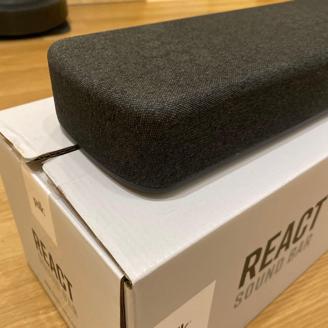 Polk Audio React サウンドバー Alexa対応 付属品完備