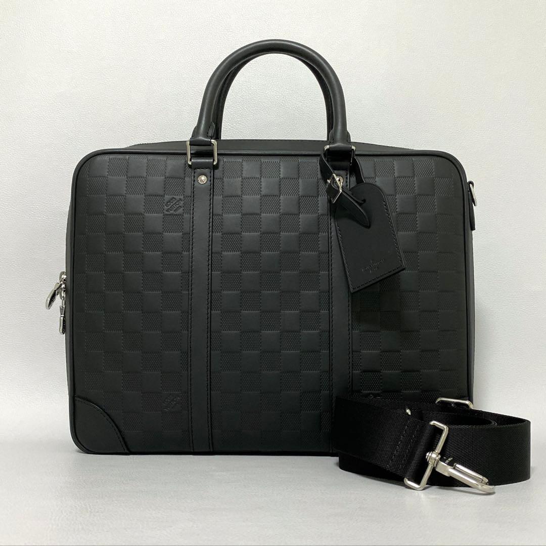 LOUIS VUITTON /ダミエアンフィニ ポルトドキュマンヴォワヤージュ