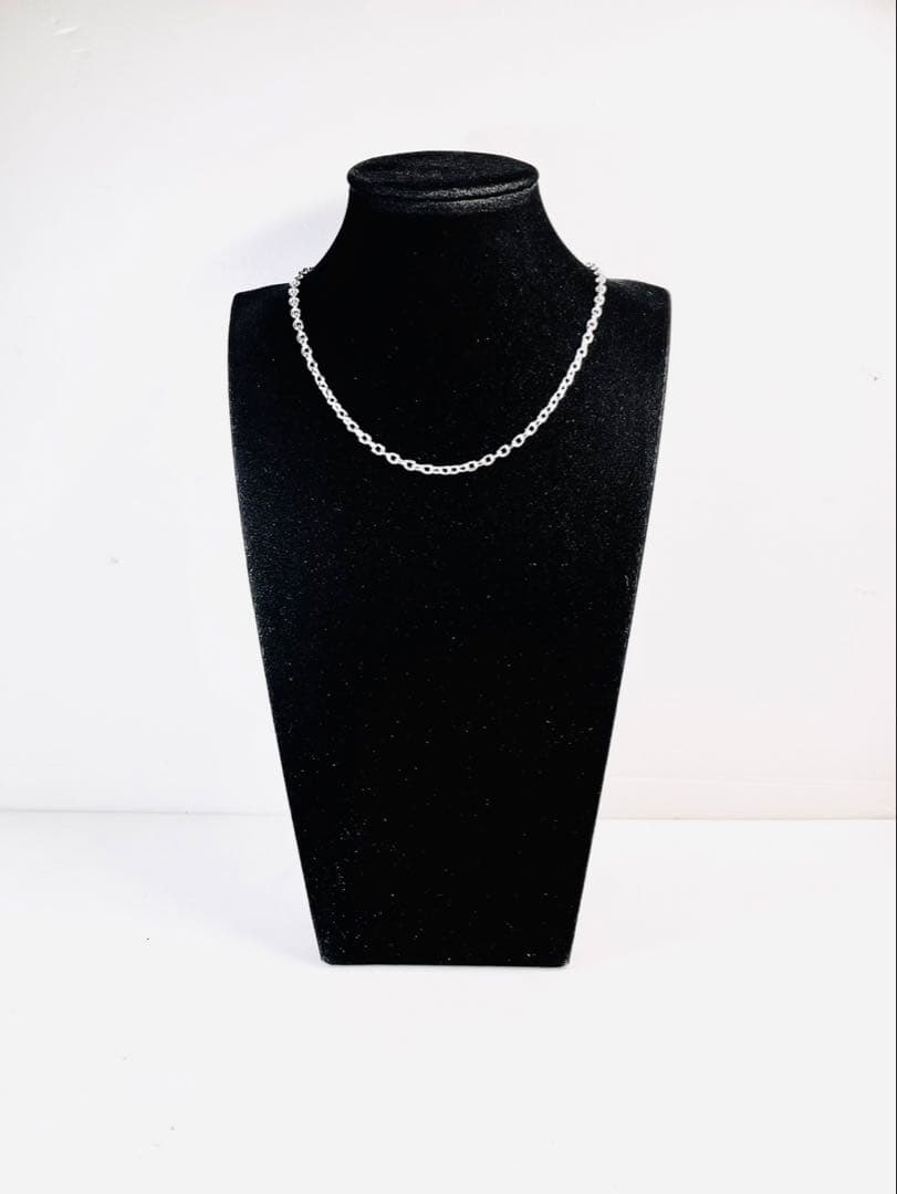 【超美品】GUCCI オーバルチェーン ネックレス 男女兼用　SV925