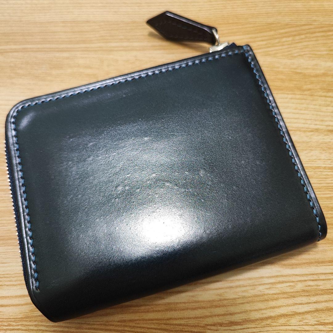 コードバンL字ファスナー財布 クレバレスコ