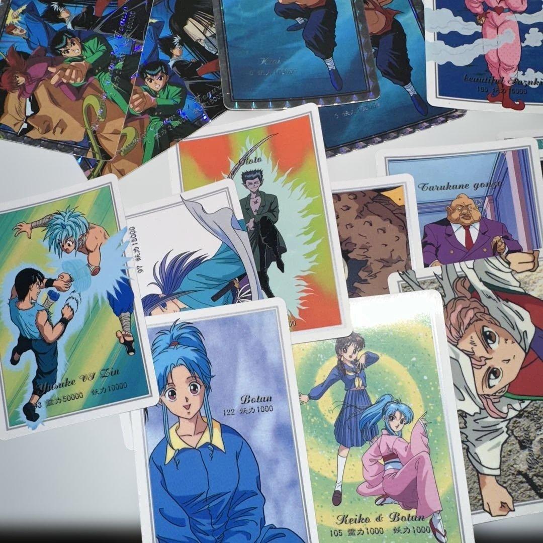 幽遊白書 トレーディングカード セット カードダス 97枚セット