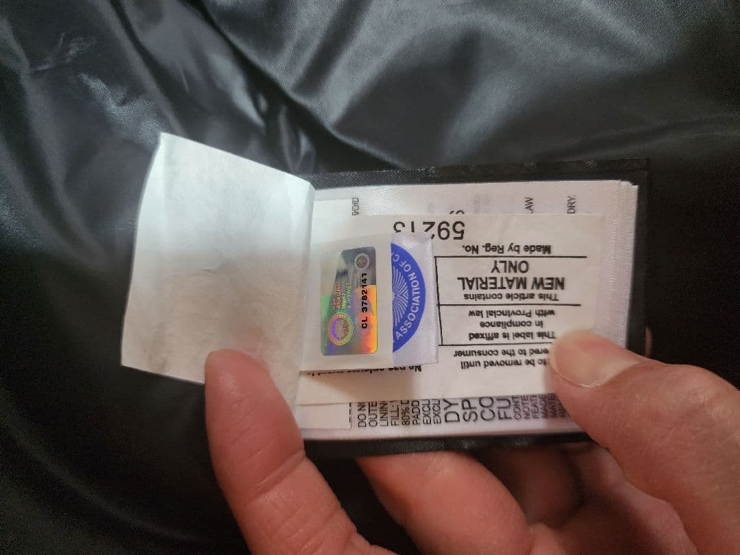 カナダグース　ブラックレーベル　IENA別注