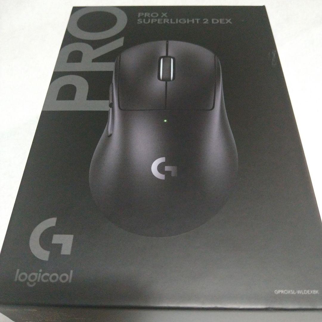 logicool PRO X SUPERLIGHT 2 DEX ブラック