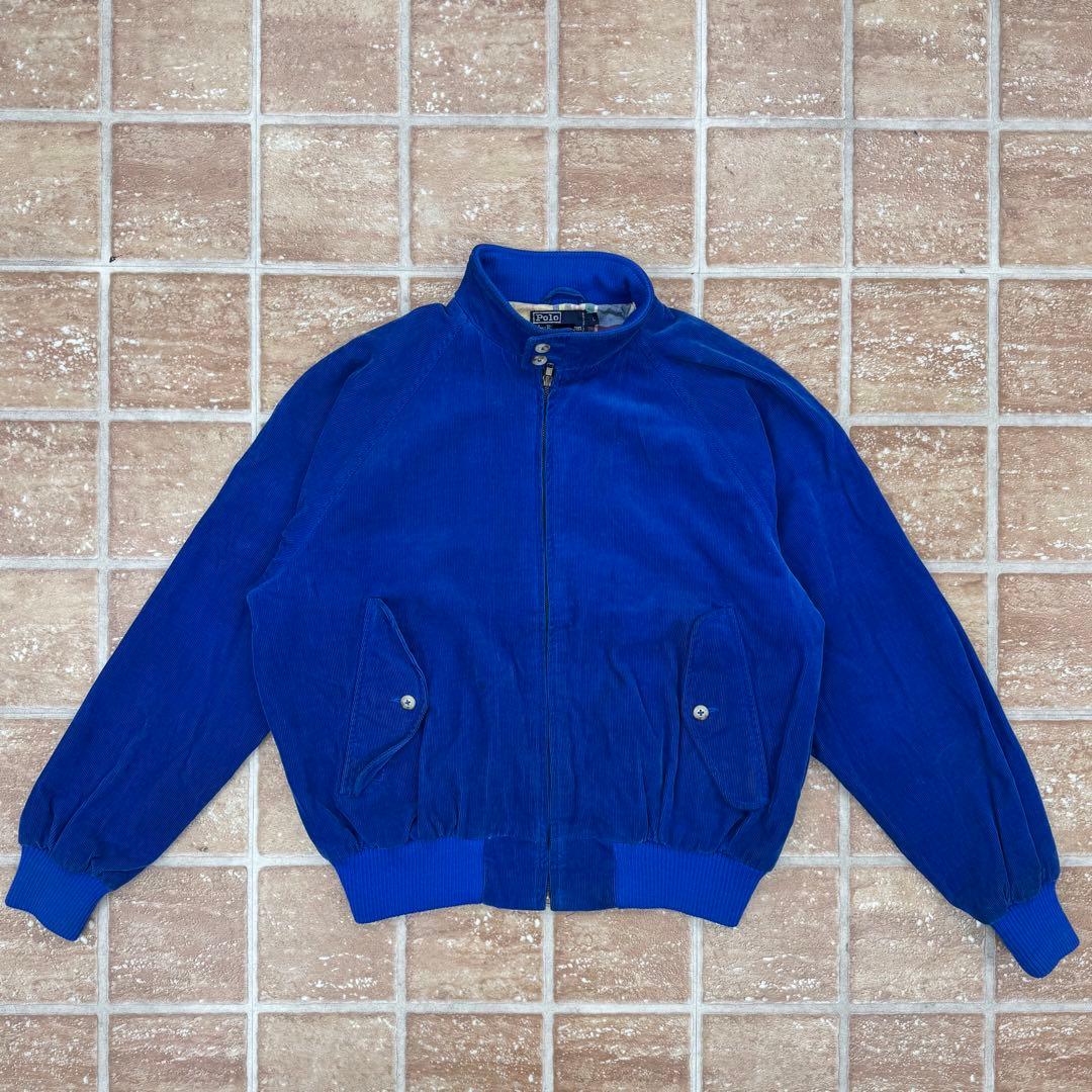 I*2様 美品 80s ラルフローレン コーデュロイ スウィングトップ G-9