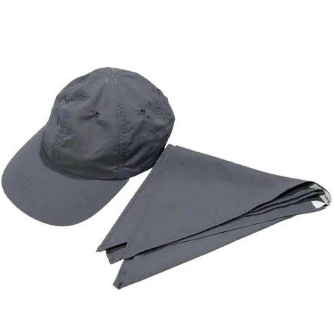 新品未使用Pheeny Nylon taffeta cap with scarf