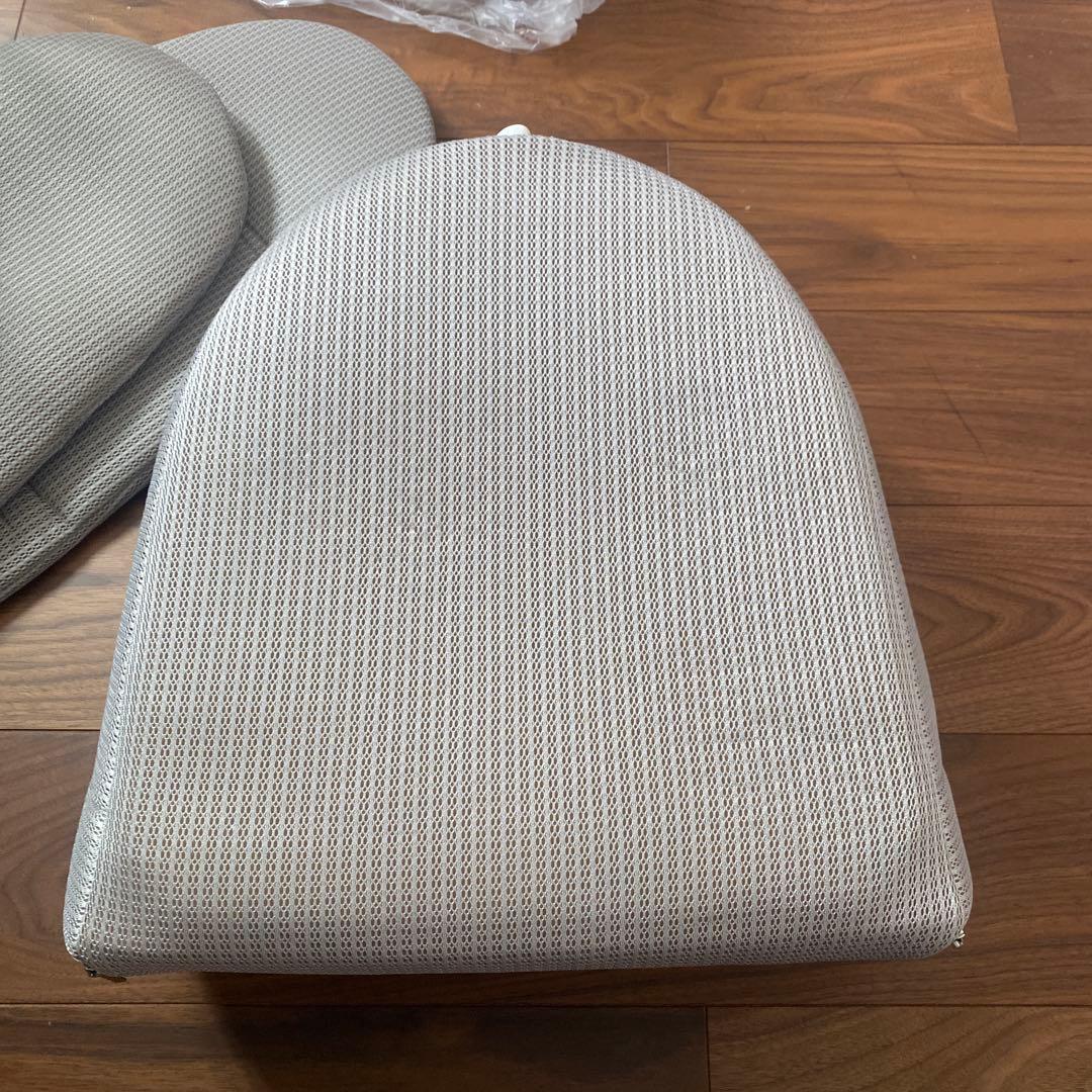 mamaism メッシュベビーベッド グレー