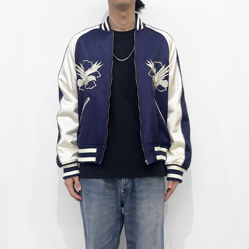 urutokyo　スカジャン　ダークネイビー　2