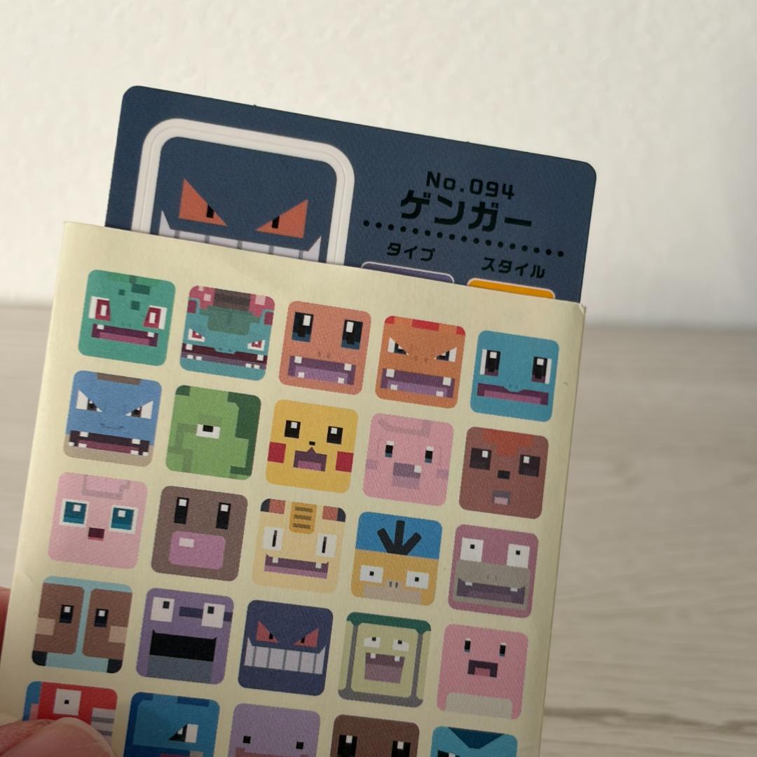 ポケモンクエスト No.094 ゲンガー 激レア ポチ袋付き シール ステッカー