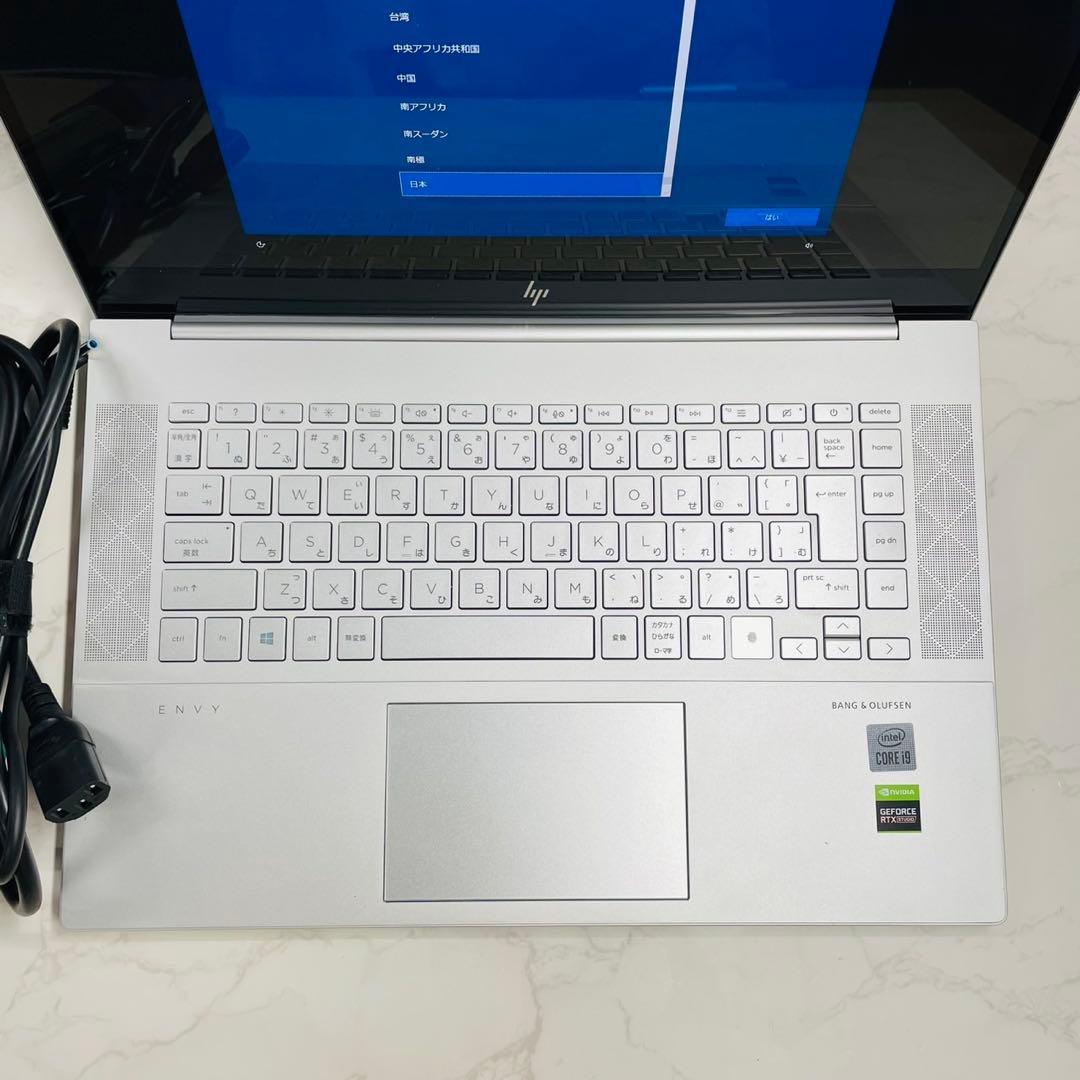 Windowsノート本体 HP ENVY 15-ep0003TX i9-10885H 32GB 2TB