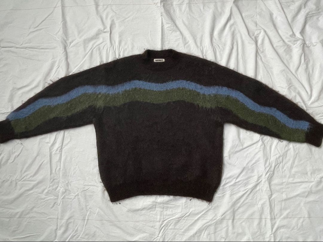 【期間限定値下げ】Nknit wave pattern mohair size2