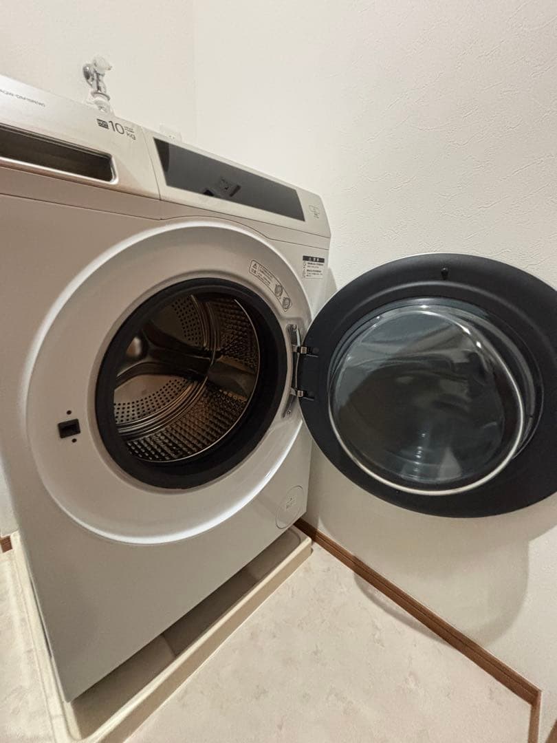 まる　2025年 AQUAドラム式洗濯機AQW-DM10R10kg使用半年