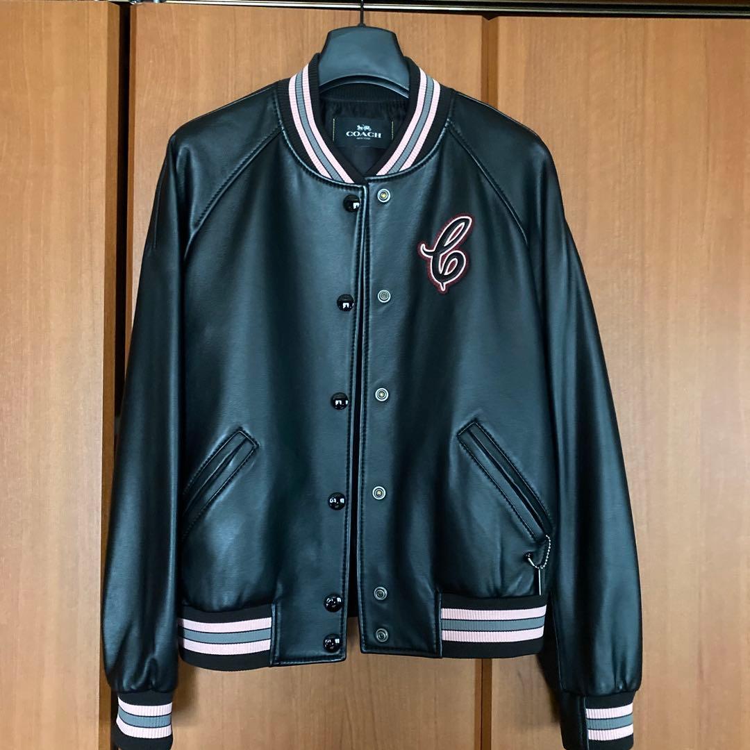 コーチリアルレザースタジャン美品