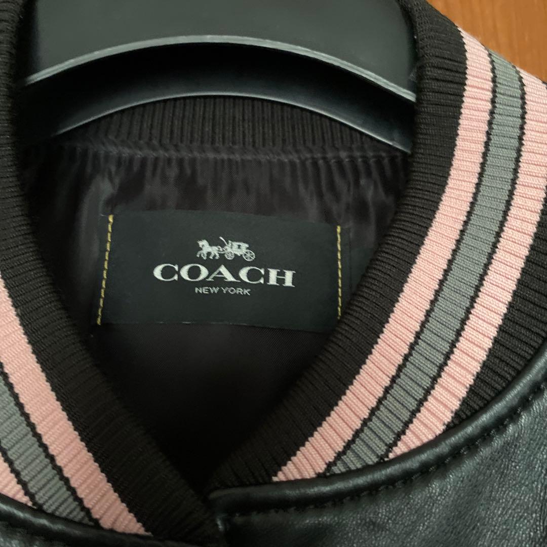 コーチリアルレザースタジャン美品