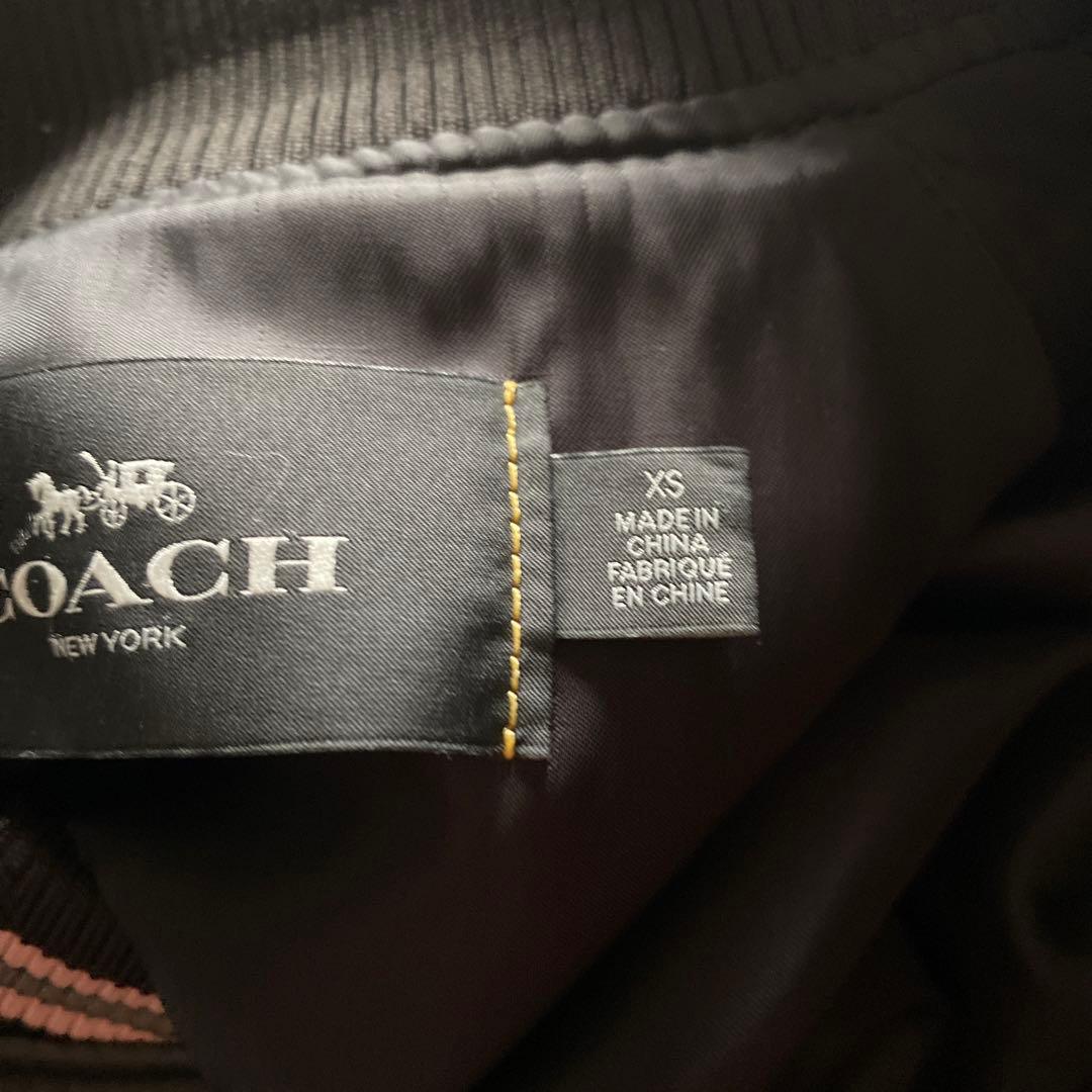 コーチリアルレザースタジャン美品