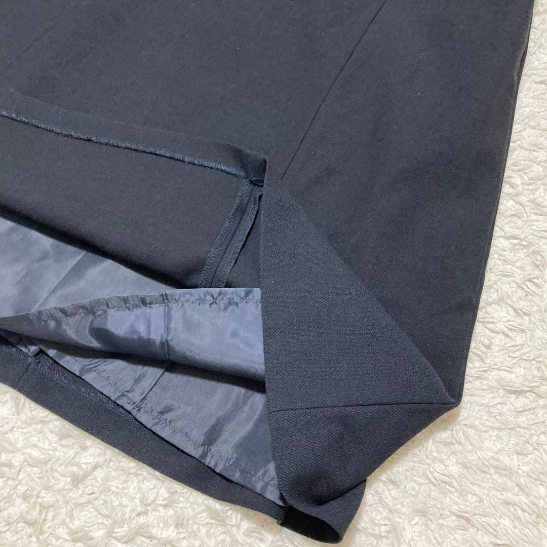 k様お取り置き お受験スーツ 3つボタンラウンドカラージャケット濃紺アンサンブル