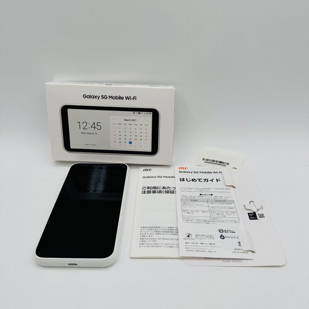 【美品】Galaxy 5G Mobile Wi-Fi SCR01
