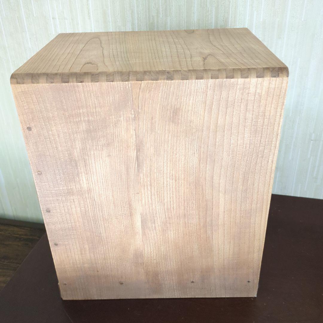 アンティーク木製5段引き出し