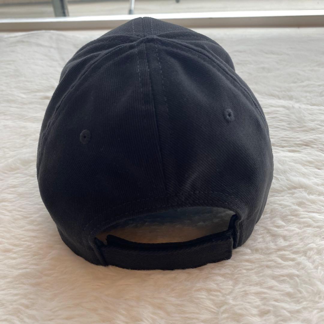 【美品】BALENCIAGA ブラック キャップ 収納袋付き