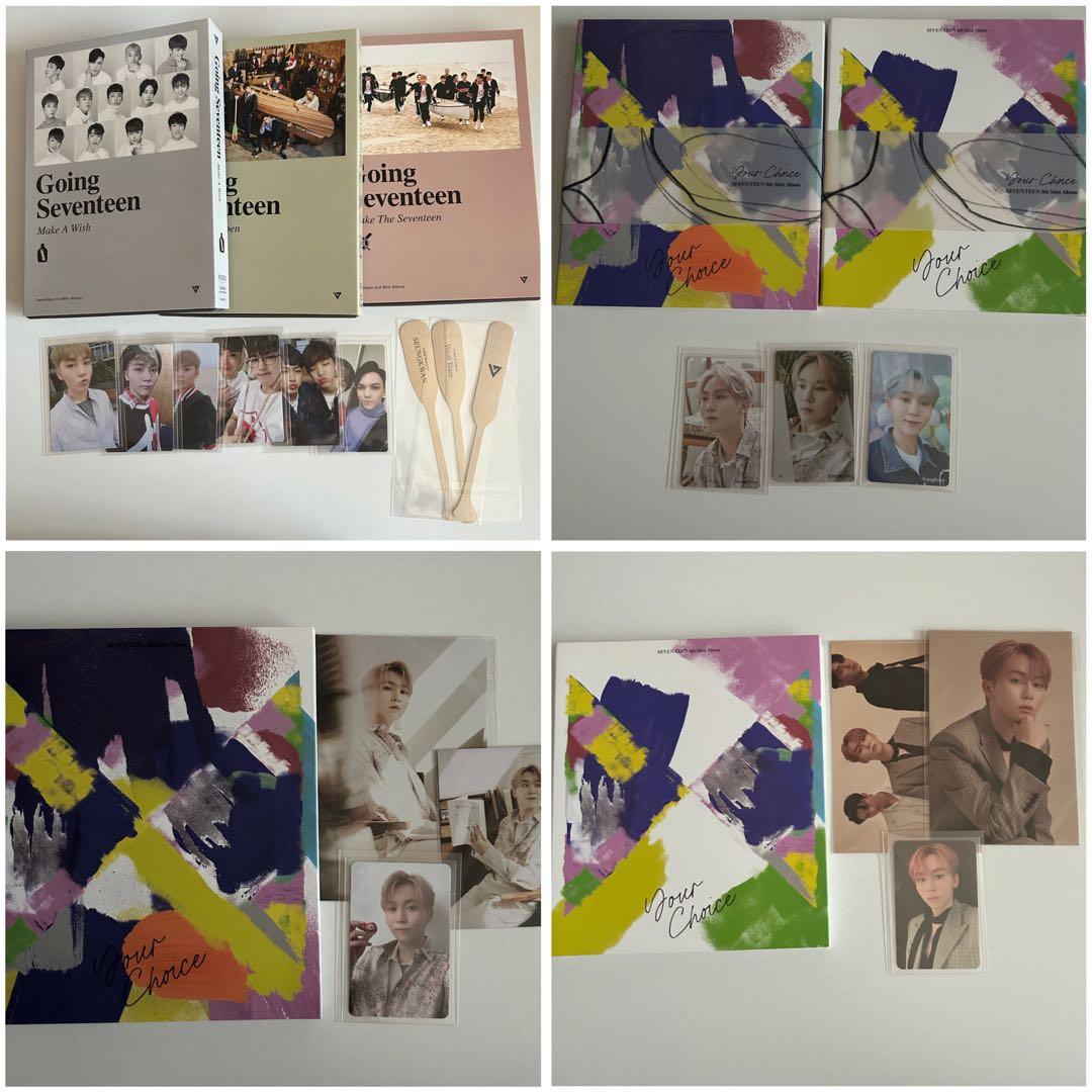 seventeen アルバム CD トレカ 特典 まとめ売り スングァン