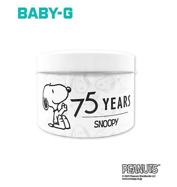 PEANUTS誕生75周年記念モデル BABY-G × PEANUTS