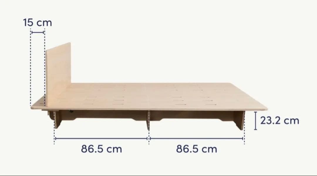 【都内引取専用】コアラマットレス ベッドフレーム セミダブル