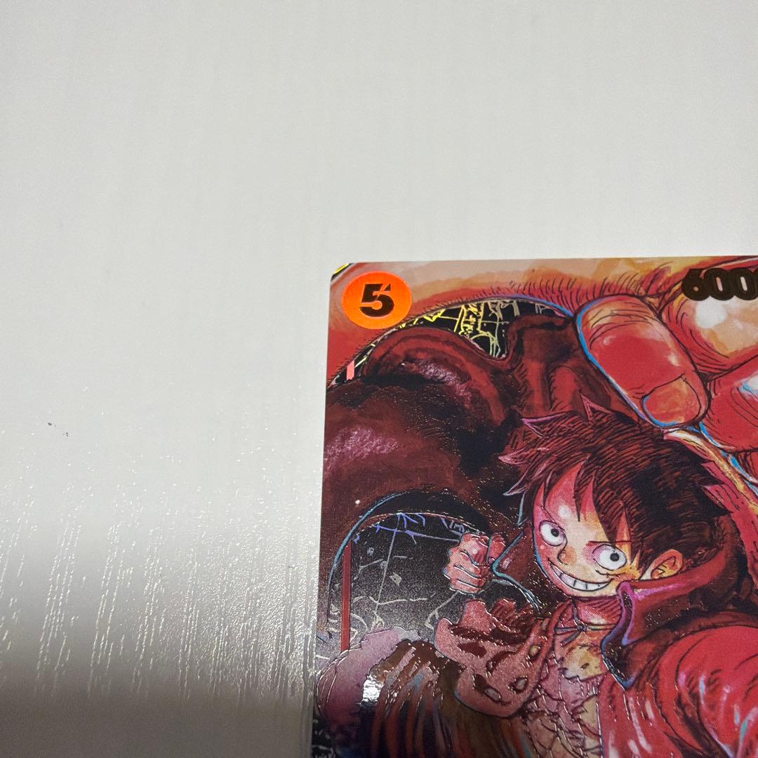 ワンピースカード　新時代の主役　ルフィ　SR パラレル　 ST01-012