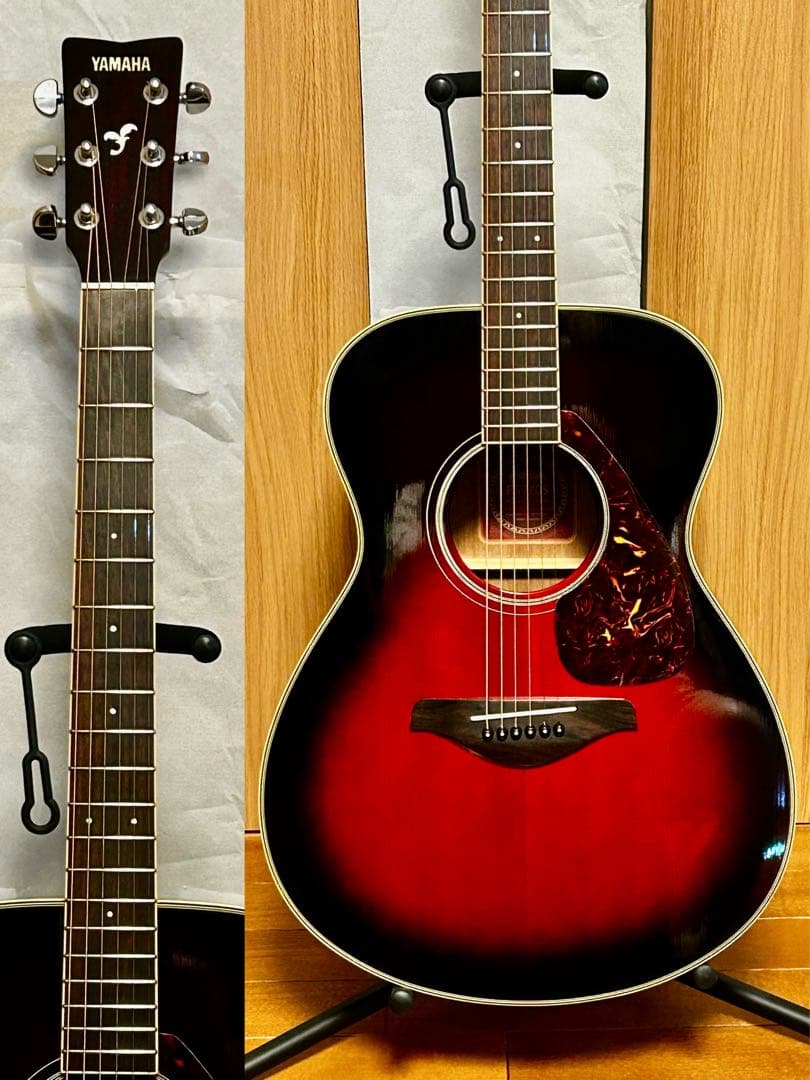 希少カラー YAMAHA FS-720S DSR トップ単板 超美品 整備済み