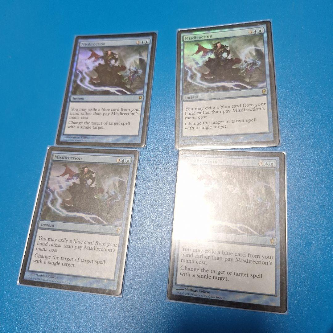 mtg 誤った指図 foil 4枚セット