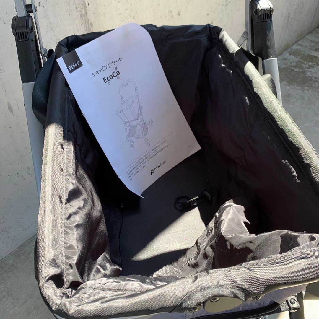 【美品】EcoCa エコカ　ショッピングカート　マイバスケット
