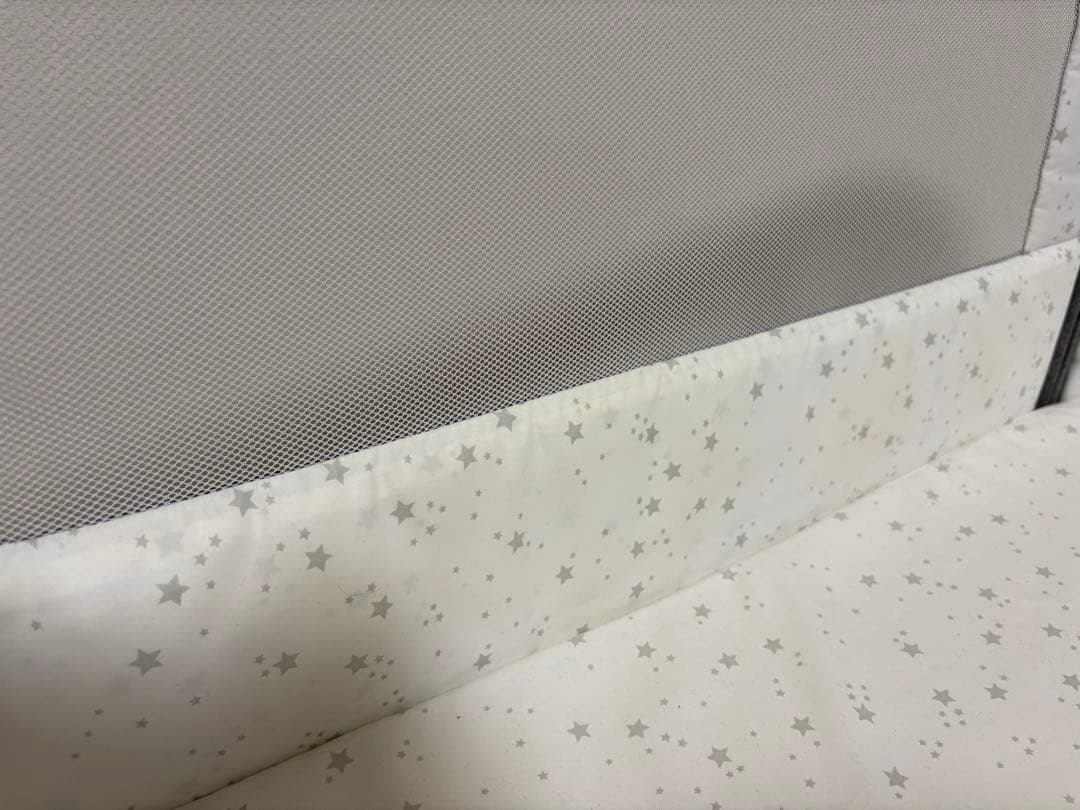 HZDMJ ベビーベッド　高さ調節可　コンパクト　折り畳み　ゆりかご