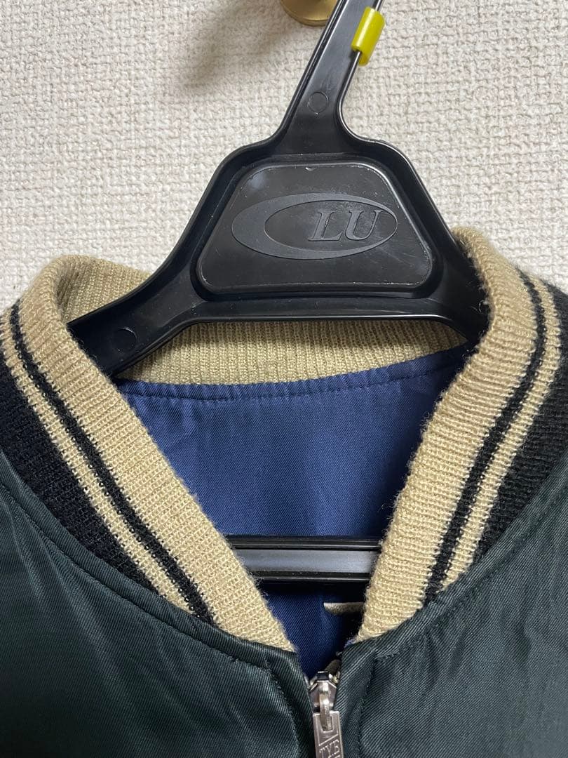 テーラー東洋 ヒノヤ別注 スカジャン TAILOR　TOYO 赤虎龍鷹日本地図