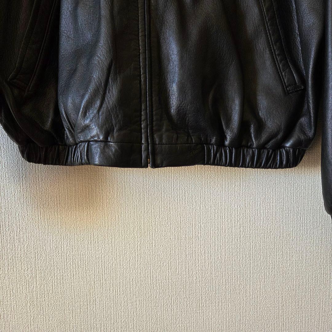 90s Ralph Lauren レザージャケット ポニー無し Lサイズ