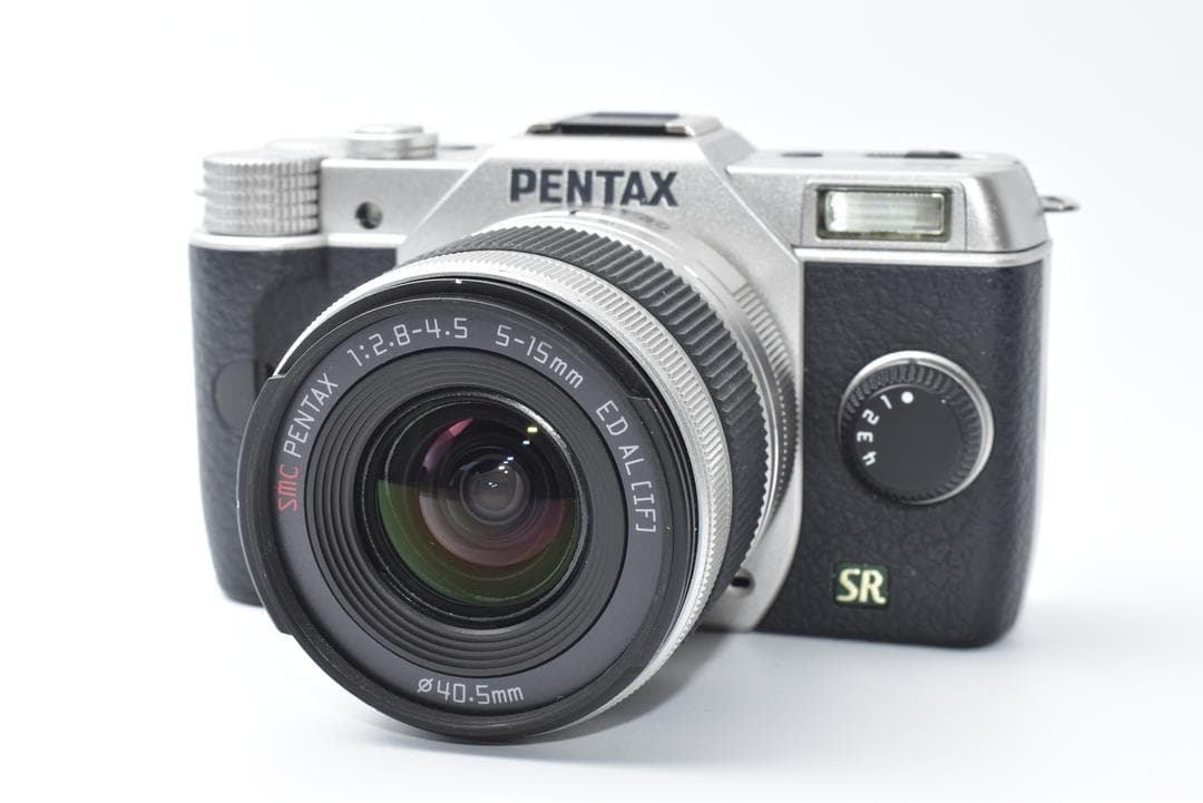 【バッテリーx2付き】ペンタックス PENTAX Q7 シルバー レンズキット