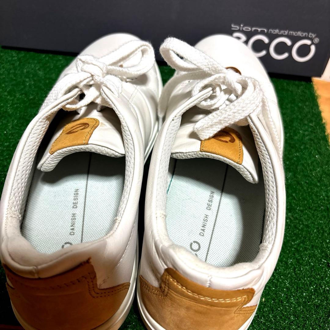 ECCO エコー　メンズ 本革 クラッシック スニーカー