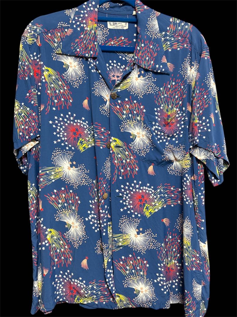 SUN SURF アロハシャツ Lサイズ