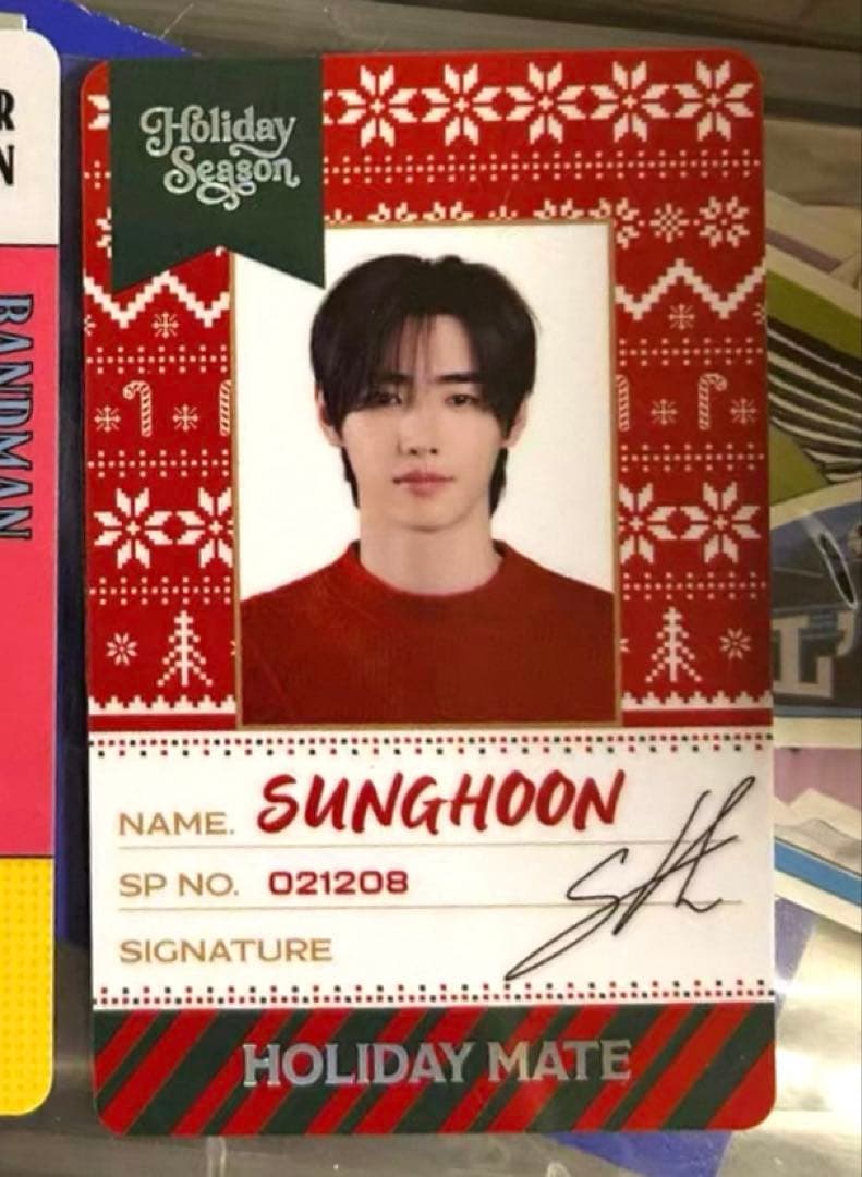 ENHYPEN WORLD ソンフン ポップアップ SP PVC トレカB