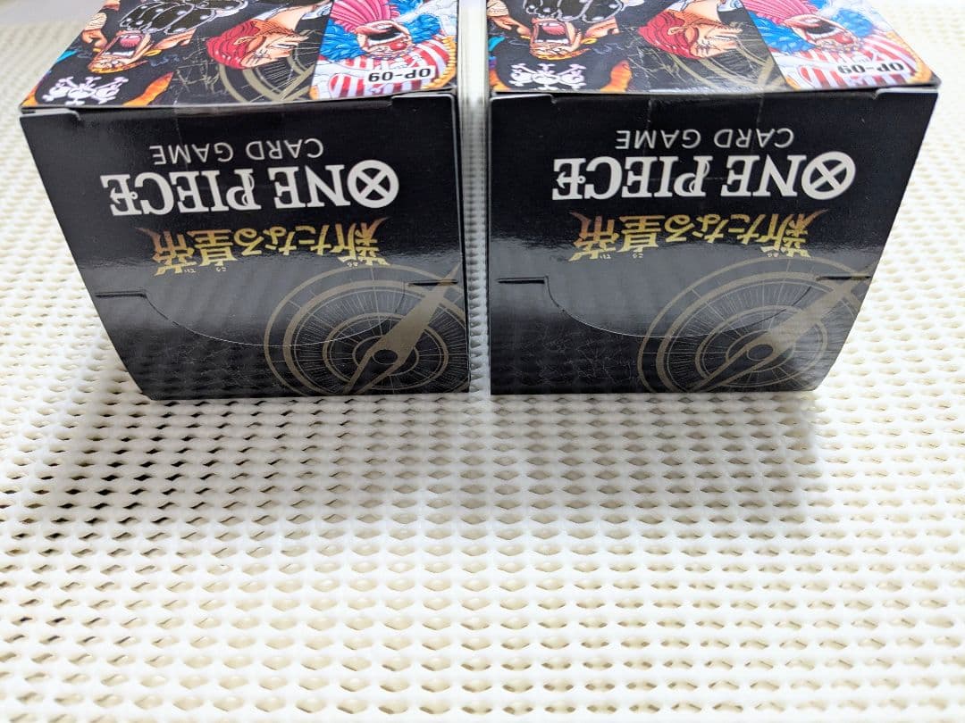 ワンピース カードゲーム 新たなる皇帝 ２BOX テープ付き新品未開封