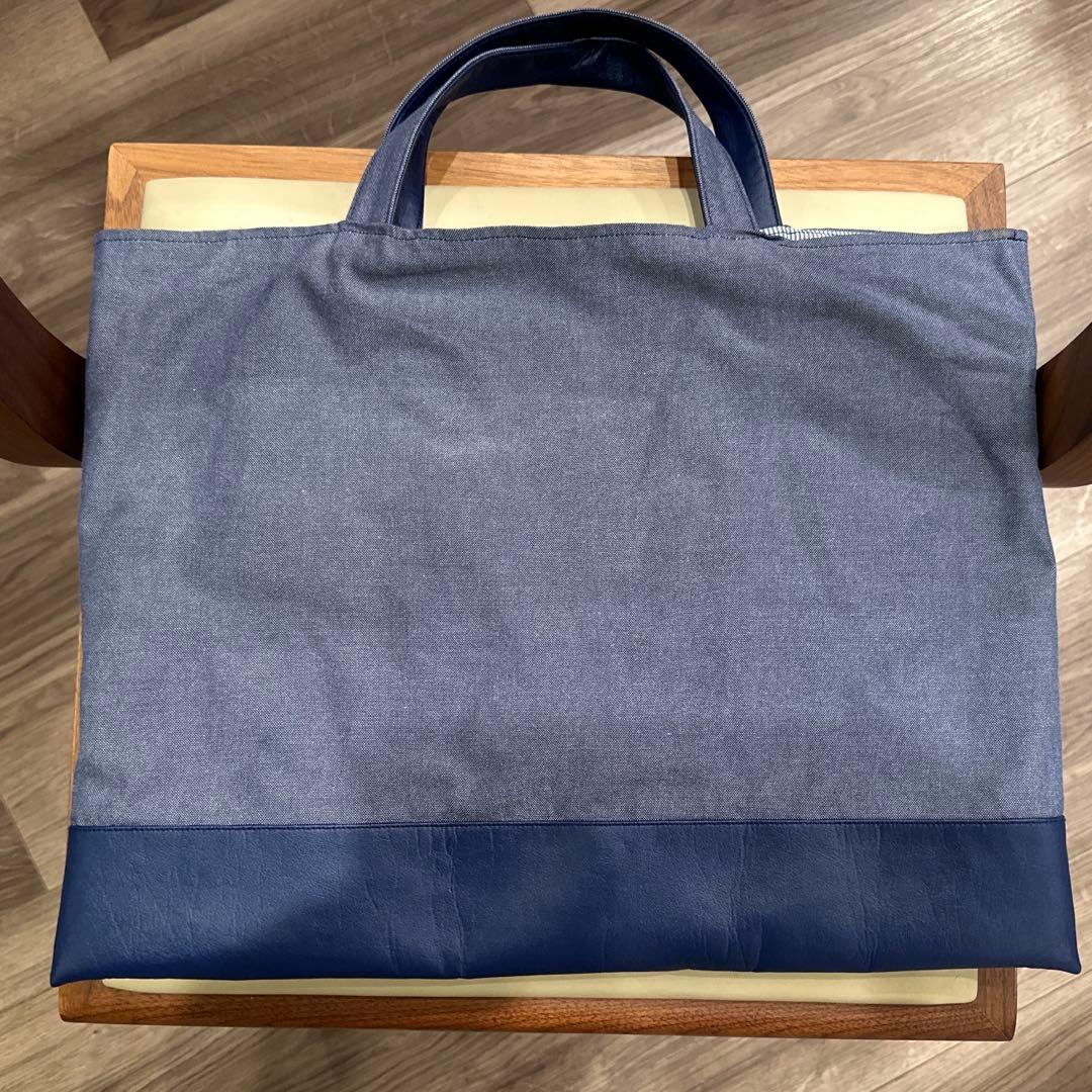 少しお値引き可能【中古】familiar デニムバッグ 限定販売 完売品