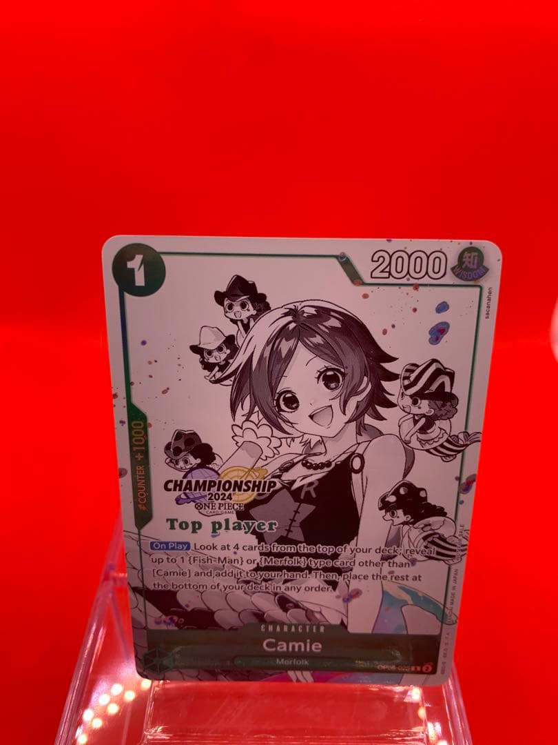 【英語版/白黒】ワンピカ/ケイミーCS2024プロモ/Topplayer