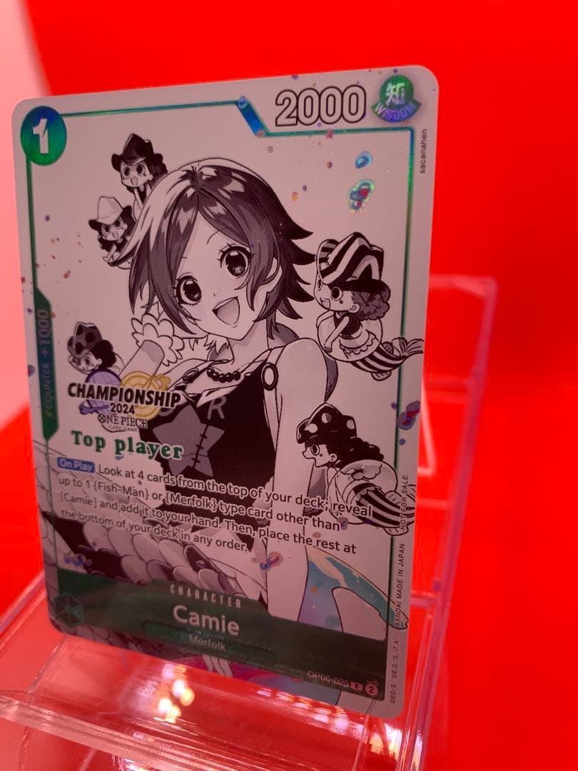 【英語版/白黒】ワンピカ/ケイミーCS2024プロモ/Topplayer