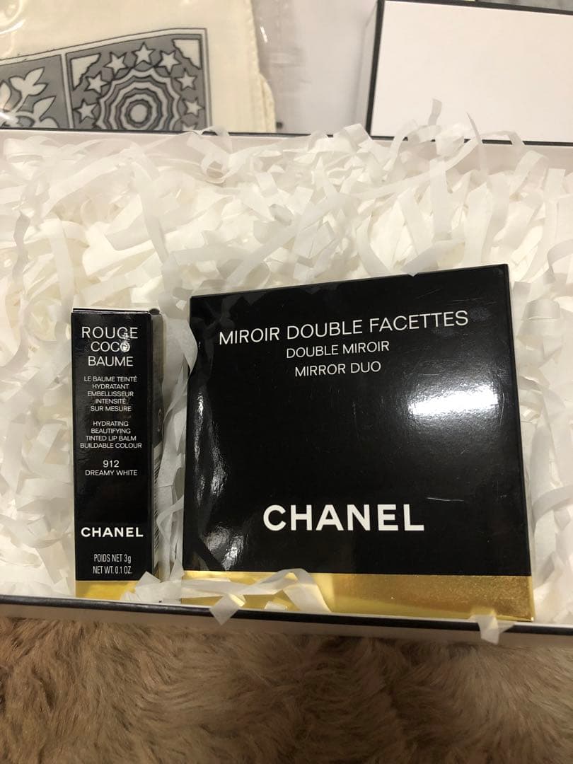 CHANEL ミラー　リップクリーム　セット
