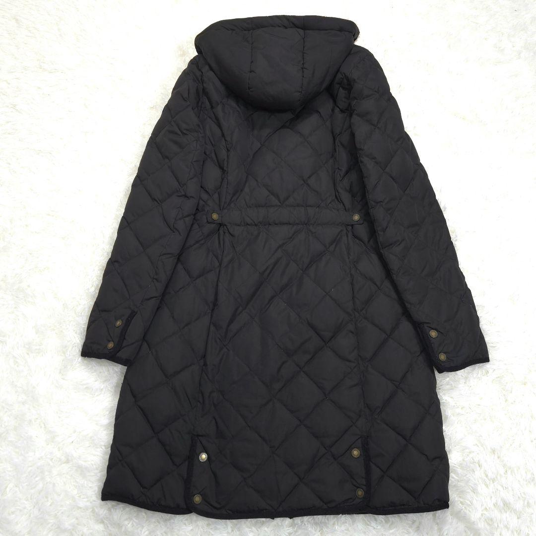RALPHLAUREN ラルフローレン キルティング ロングコート 中綿 S 黒